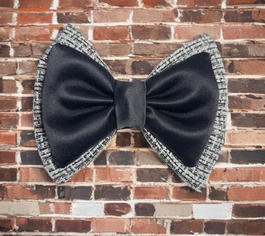 Monochrome Luxe Bow