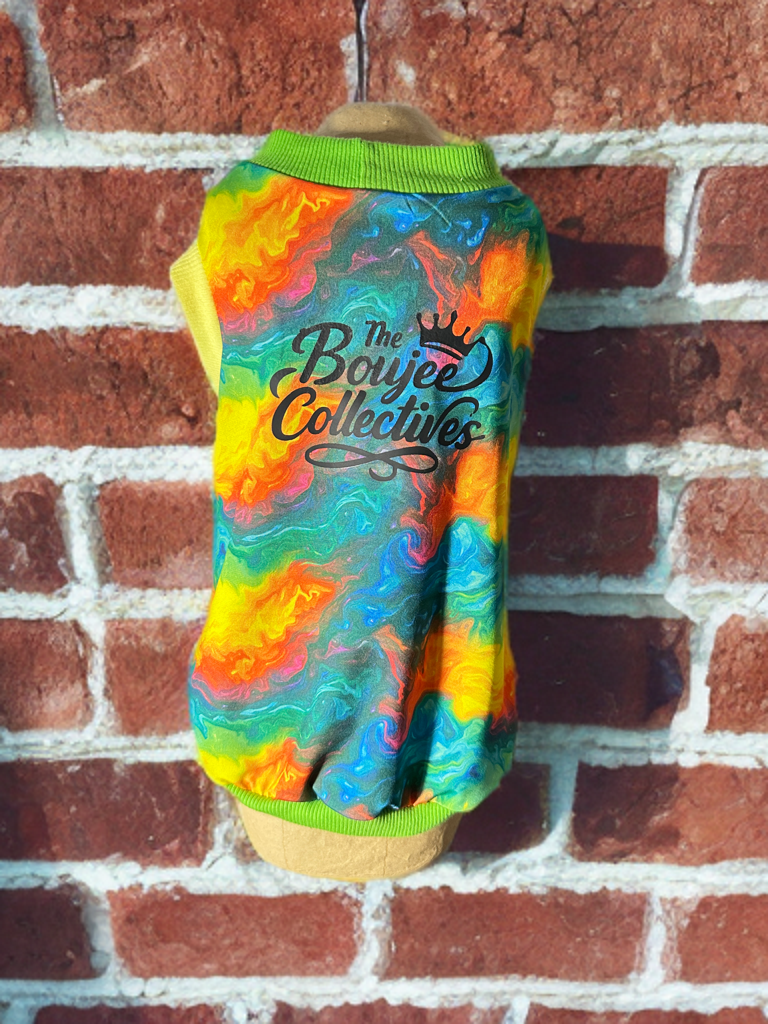 The Boujee Collectives 🌈✨ Electric Boujee Tie-Dye Tee
