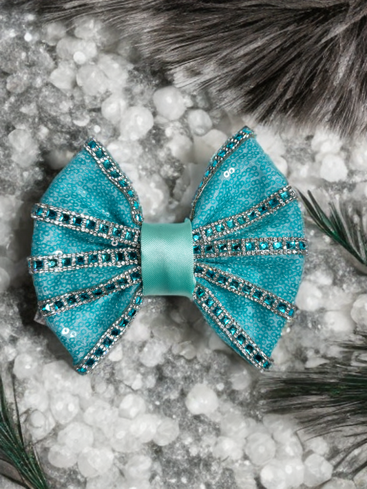 Teal Royale Gem Bow (Copy)