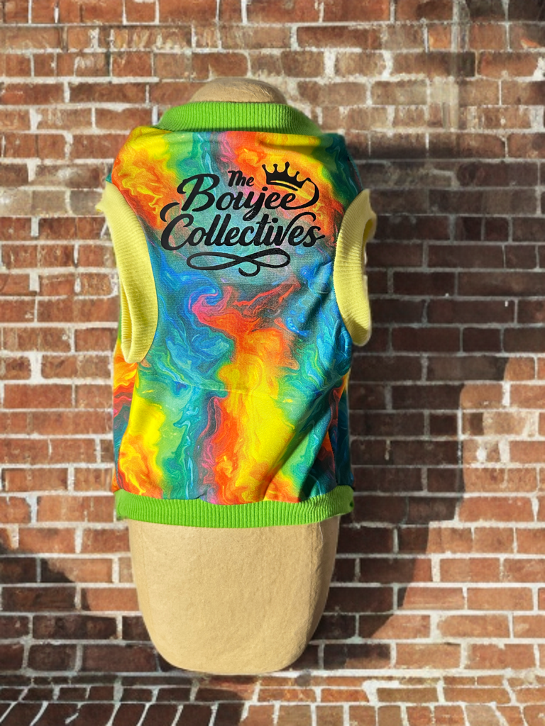 The Boujee Collectives 🌈✨ Electric Boujee Tie-Dye Tee