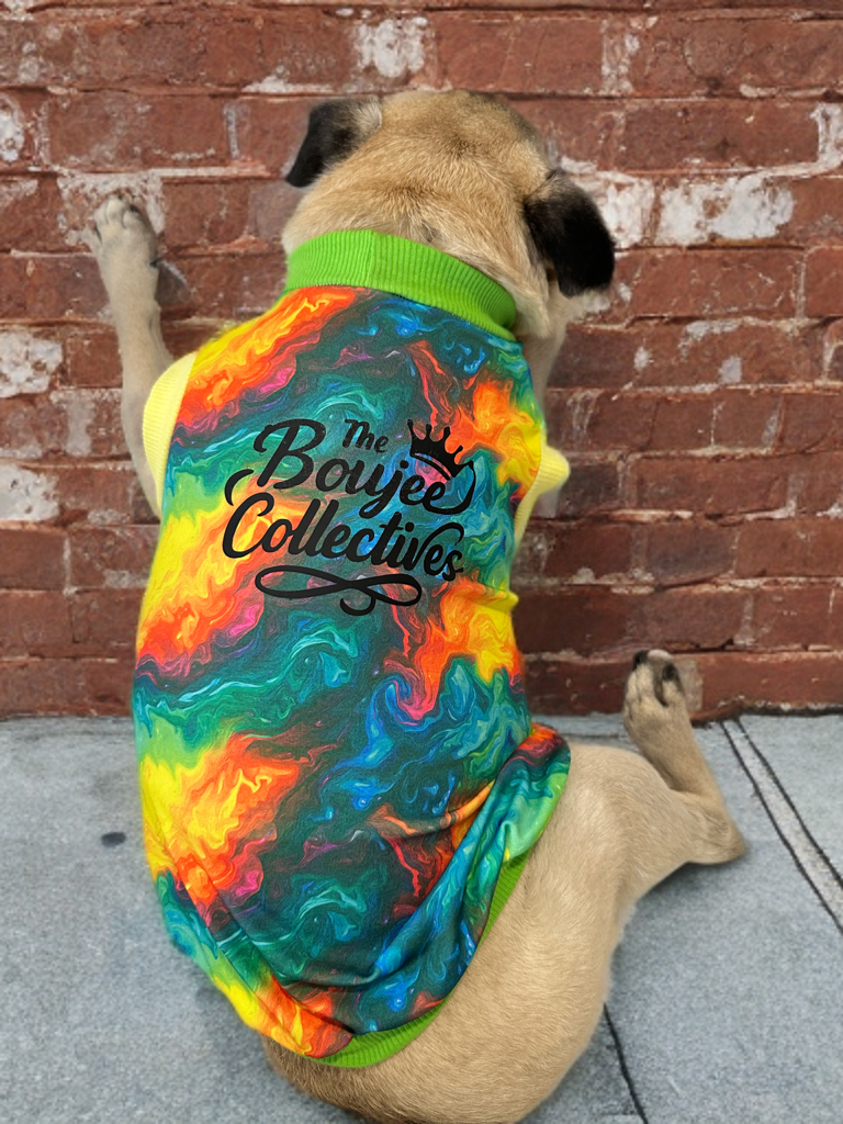 The Boujee Collectives 🌈✨ Electric Boujee Tie-Dye Tee